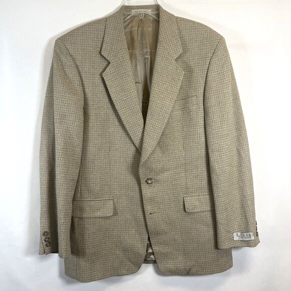 Bagir International Men's 40R Sport Coat NWT Wool Silk Blend Blazer Jacket New